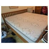 King Size Oak Wood Bed Frame