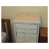 White Painted Finish Wood Cabinet