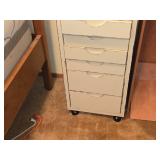 White Painted Finish Wood Cabinet