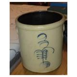 Vintage Salt-Glazed Stoneware Crock - Beesting Crock