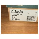 Clarks® Ladies Book Pump Size 9W