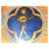Lot of (2) Stained Glass Décor