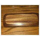 Vintage Walnut & Zebra Wood Multi-Layer Quilter