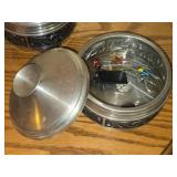 Vintage Pewter Jewelry Box