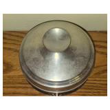 Vintage Pewter Jewelry Box