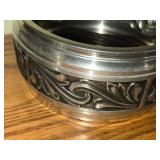 Vintage Pewter Jewelry Box