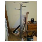 67" Metal Coat Rack