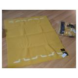 Lot of (2) Roros-Tweed Roros-Pledd Wool Blanket 51" x 39"