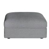 NEW IN BOX Lugano Storage Ottoman – Modern Gray Fabric w/ Hidden Storage – by Really Cool Living