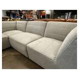 NEW IN BOX Millenium 5-Piece L-Sectional – Deep Seating, Fully Padded Frame, Soft Easy-Clean Fabric