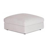NEW IN BOX Lugano Storage Ottoman – Modern Linen Fabric w/ Hidden Storage – by Really Cool Living