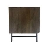 NEW IN BOX Contemporary Reed Nightstand – Dark Brown - Really Cool Living