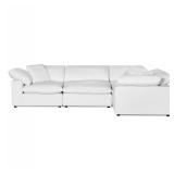 NEW IN BOX - Peyton 4-Piece Modular Sectional – White Color