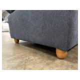 *OPEN BOX* My Cloud Slate Blue 30″ Ottoman - Really Cool Living