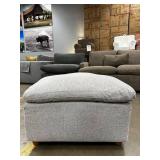 *OPEN BOX* My Cloud Slope Ivory Greige 30″ Ottoman - Really Cool Living