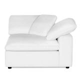 NEW IN BOX - Peyton 3-Piece Modular Sectional + 2 Ottomans – White Color