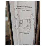 Delta Pro-Series 60 in. W x 57 in. H Five Piece Glue Up Bathtub Surrounds in High Gloss White