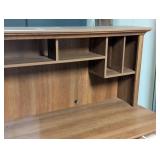 Light Oak Finish Desk - Work Station - Small to Medium Sized