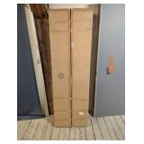 Husky Ready-to-Assemble 24-Gauge Steel Garage Gear Cabinet in Black (36.6 in. W x 72 in. H x 24 in. D