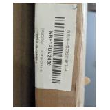 EH PUERTA 24 in. x 80 in. 1-Lite Panel Solid Core White Primed Composite MDF Closet Bi-fold Door with Handle and Hardware