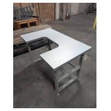 Adjustable Metal Work Station - Ship Desk - Dock Desk