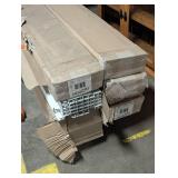 (6 Boxes) Proslat PVC Slatwall 8 ft. x 4 ft. White - 6 Units