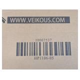 5-Tier Metal Adjustable Garage Shelves Industrial shelving Standard Bookcase in Black ( 72 in. H x 48 in. W x 20 in. D )