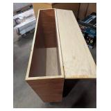 Rolling Storage Crate - Skinny Places - Quality Wood - Great Construction