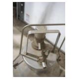 Vintage Milking Machine Bucket with Inflations & Shells