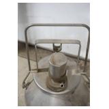 Vintage Milking Machine Bucket with Inflations & Shells