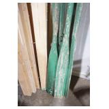 Vintage Wooden Boat Oars (6ct)