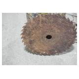 Large Vintage Saw Blade