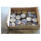 Antique/Vintage Jelly Jars with Lids & California Table Grapes Box