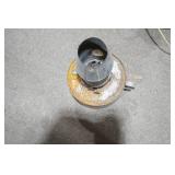 Antique Galvanized Steel Oil Lamp