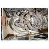 Horse Shoes, Vintage Ice Skates, Stirrups, and other Horse Tack