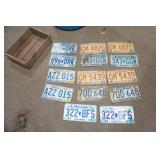 Vintage Minnesota License Plates (1968-1999) 14ct - 7 pairs