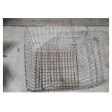 Vintage Wire Milk Crate