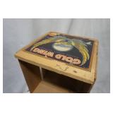 Vintage Wooden Crate "Goldwing" Orange County Valencia