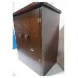 Vintage 2-Door Wooden Cabinet