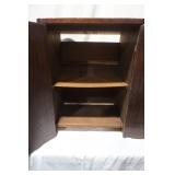 Vintage 2-Door Wooden Cabinet