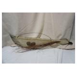 Wooden Duck Wall Hanging Decor 38" Long