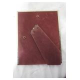 Vintage Framed Lithograph "Christ at Heart