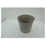Vintage Galvanized Metal Bucket