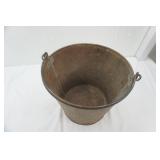 Vintage Metal Milk Bucket