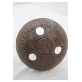 Antique Boat Anchor. "Kaukauna Wisconsin"