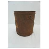 Vintage Metal Bucket 13" tall