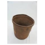 Vintage Metal Bucket 13" tall