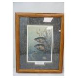 Framed Print. "Black Crappies" by Terry Doughty