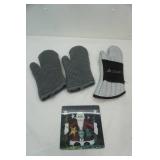 Oven Mitts & Range Clean Insulated Hot Pad