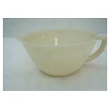 Vintage Fire-King Ivory Milk Glass Batter Mixing Bowl